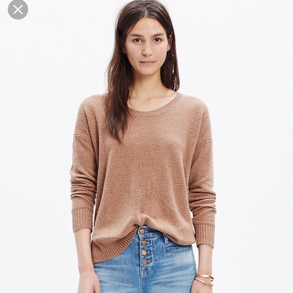 Madewell Chronicle Texture Pullover Sweater - Picture 1 of 7